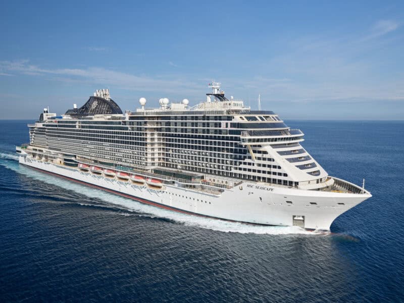 Erfolgreiche Testfahrten der MSC Seascape