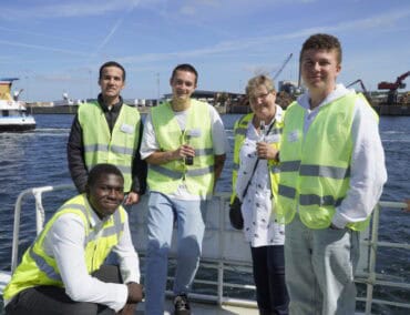 Ausbildungsstart beim Port of Kiel: Bewerbungen noch möglich