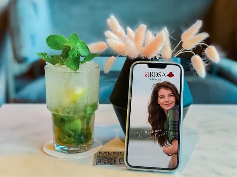A-Rosa App macht das Reiseerlebnis auf der A-Rosa Sena noch komfortabler