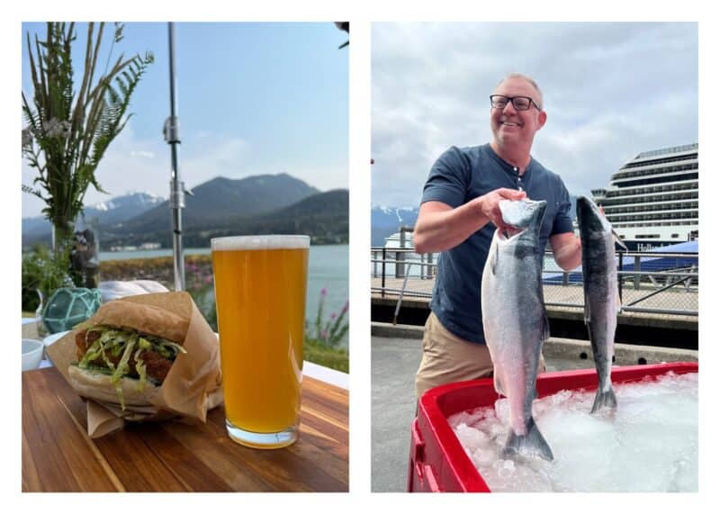 Frisch und nachhaltig produzierte Meeresfrüchte und Fisch aus Alaska