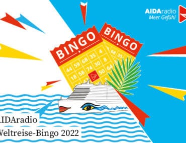 AIDAradio verlost Weltreise mit AIDAsol im nächsten Jahr