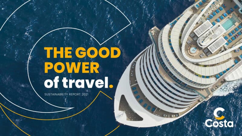 Costa Kreuzfahrten will bis 2050 Netto-Null-CO2-Emissionen mit neuen Schiffen erreichen