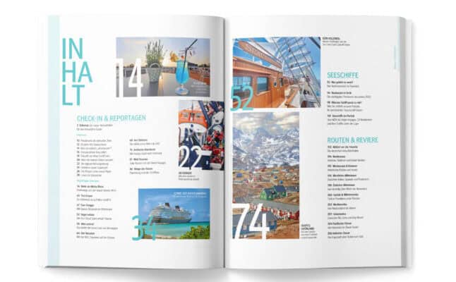 Das Original ist zurück: Kreuzfahrt Guide 2023 macht Lust auf Reisen