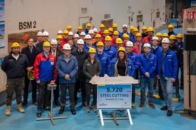 Meyer Werft und Silversea Cruises starten Bau der Silver Ray