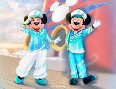 Minnie und Micky feiern 25 Jahre Disney Zauber auf See