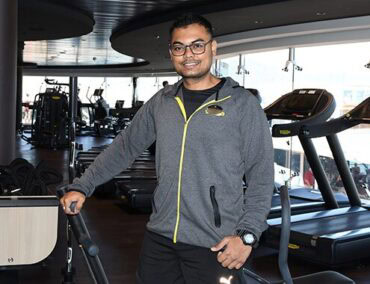 Shobraj Bachar, Fitness Trainer auf der MSC Virtuosa: “Unsere Fitnessstudios mit Meerblick bieten Positivität, Entspannung und Motivation”