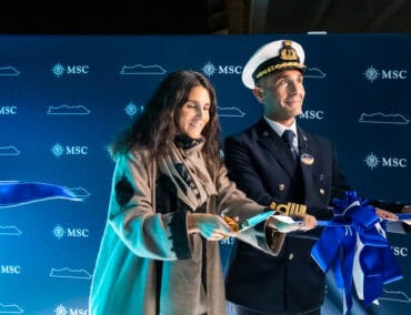 MSC Seascape in einer glanzvollen Zeremonie in New York City  getauft