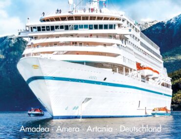 Katalog Seereisen 2024 von MS Amadea,  MS Amera, MS Artania und MS Deutschland erschienen