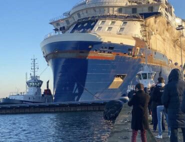 Celebrity Ascent hat Trockendock in Saint Nazaire verlassen