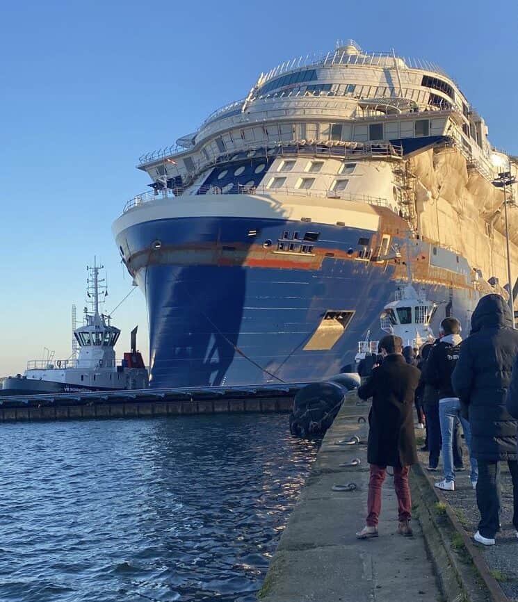 Celebrity Ascent hat Trockendock in Saint Nazaire verlassen