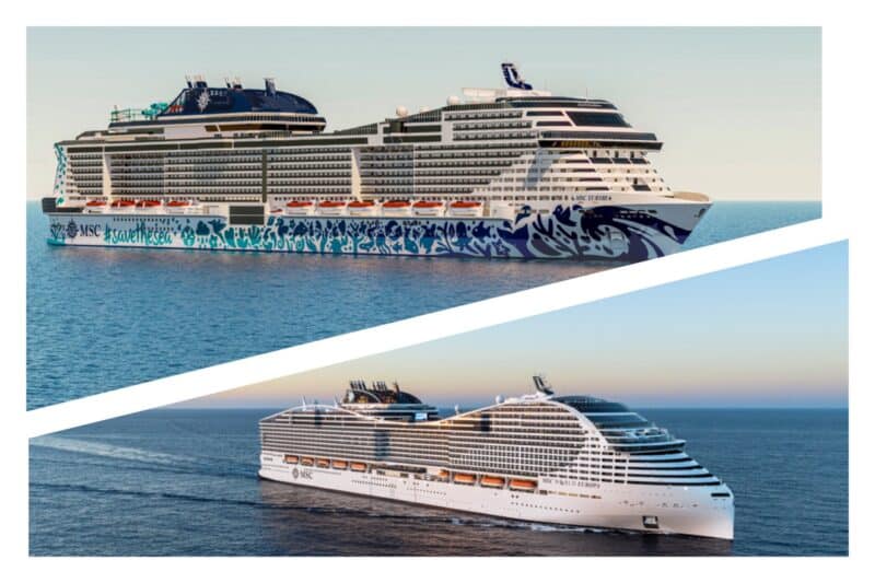 Gäste können Guinness Rekorde an Bord der MSC Schiffe brechen