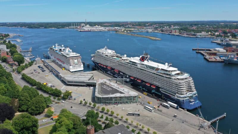 Port of Kiel knackt die Marke von einer Million Kreuzfahrtgästen