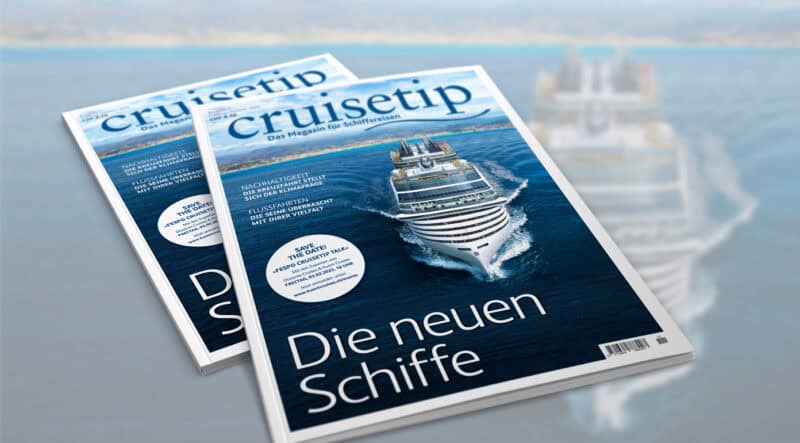 cruisetip, Schweizer Magazin für Schiffsreisen, neu erschienen
