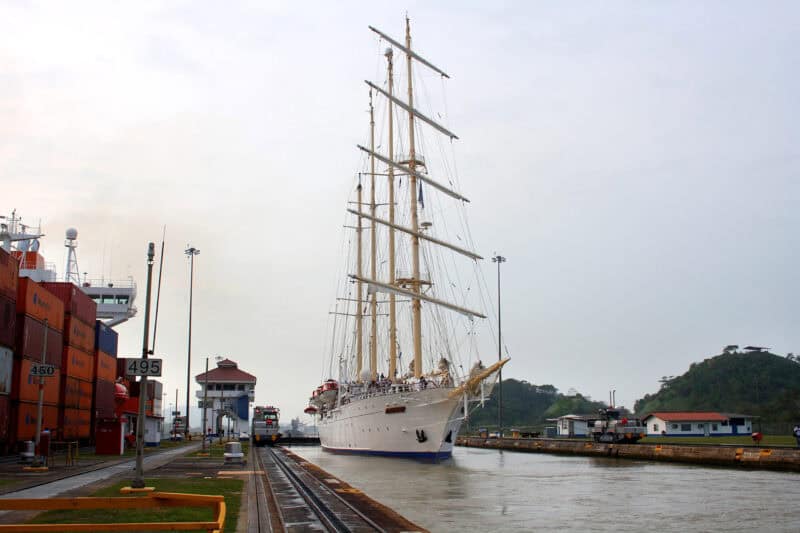 Star Clippers durchquert in diesem Jahr auf vier Routen den Panamakanal