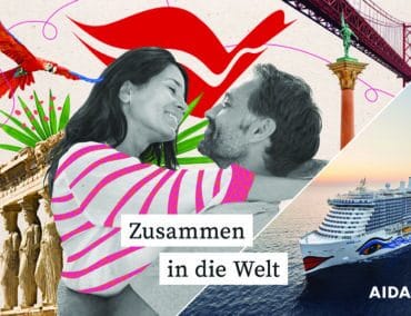 AIDA Katalog bietet auf 142 Seiten Inspirationen und Ideen für die nächste Kreuzfahrt