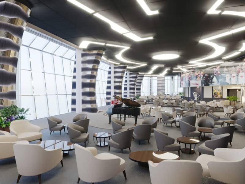 19-köpfige Big Band lockt in die Carousel Lounge auf der MSC Euribia