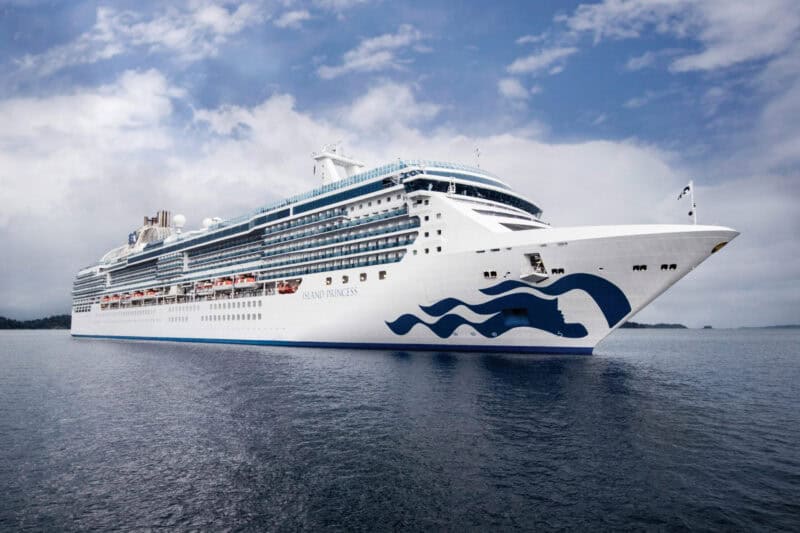 Island Princess lockt zu einer Weltkreuzfahrt in 116 Tagen mit 51 Häfen und 26 Ländern