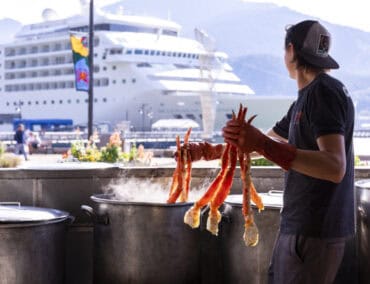 Kulinarische Erlebnisse für die luxuriöseste Kreuzfahrt in Alaska
