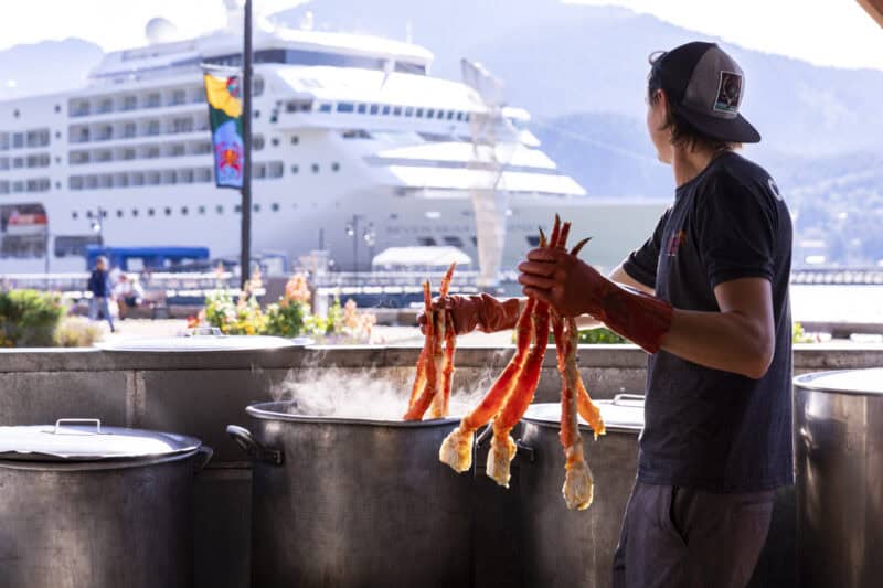 Kulinarische Erlebnisse für die luxuriöseste Kreuzfahrt in Alaska