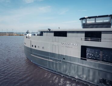 Platin-Label für Oceandiva, dem weltweit ersten klimaneutralen schwimmenden Veranstaltungsort