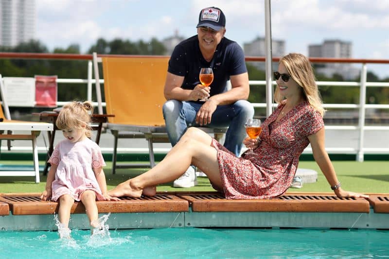 Kinder reisen in Begleitung kostenfrei und erleben den exklusiven A-Rosa Kids Club