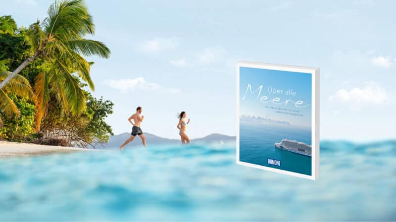 AIDA Reiseführer „Über alle Meere” weckt die Sehnsucht nach einer Kreuzfahrt