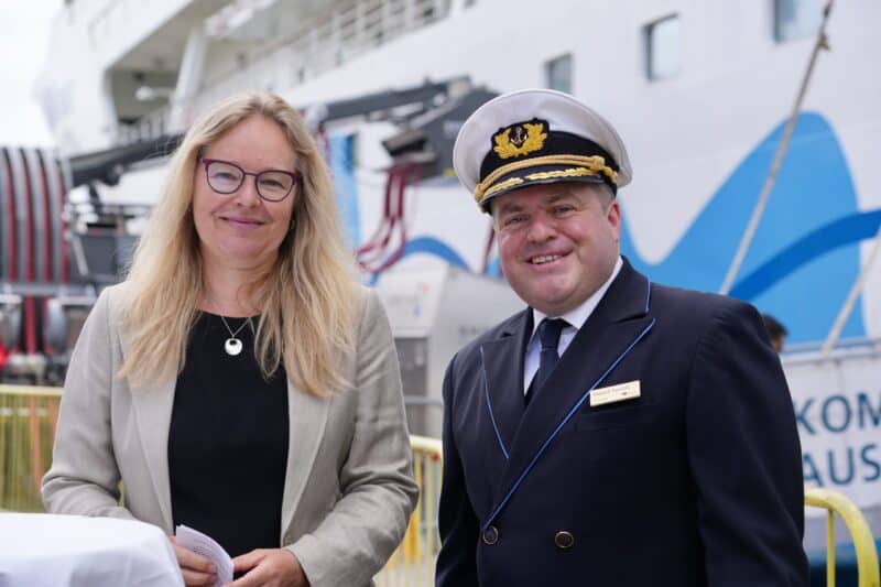 Premiere in Dänemark: Port of Aarhus und AIDA Cruises eröffnen erste Landstromanlage für Kreuzfahrtschiffe