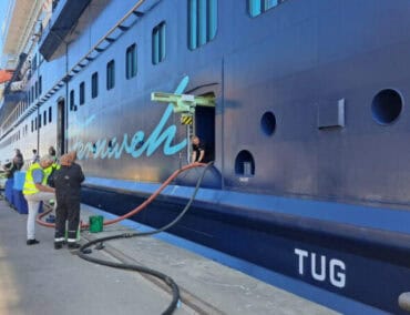 Mein Schiff 4 testet erfolgreich Biokraftstoff zur Senkung von CO2-Emissionen