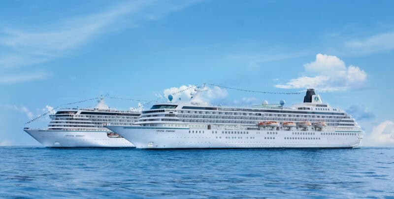 Mit fast einem Mitarbeiter pro Gast bietet die Crystal Serenity luxuriösen Service
