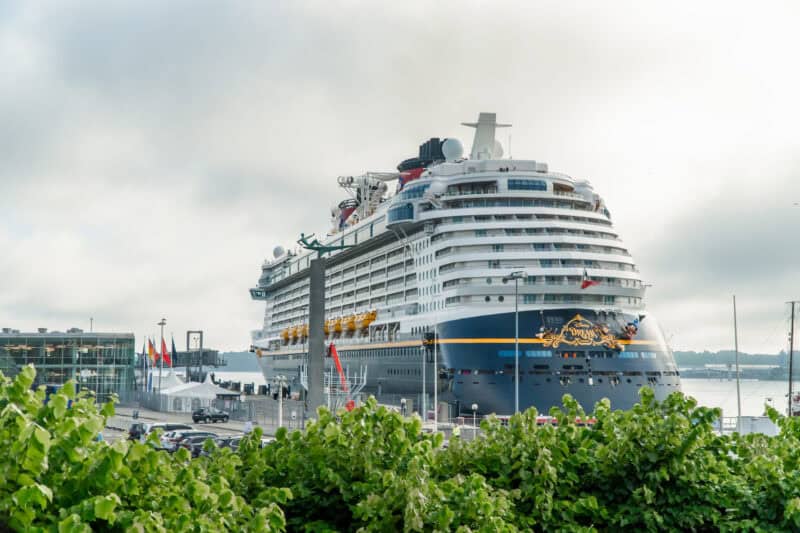Disney Dream läuft zum ersten Mal den Port of Kiel an