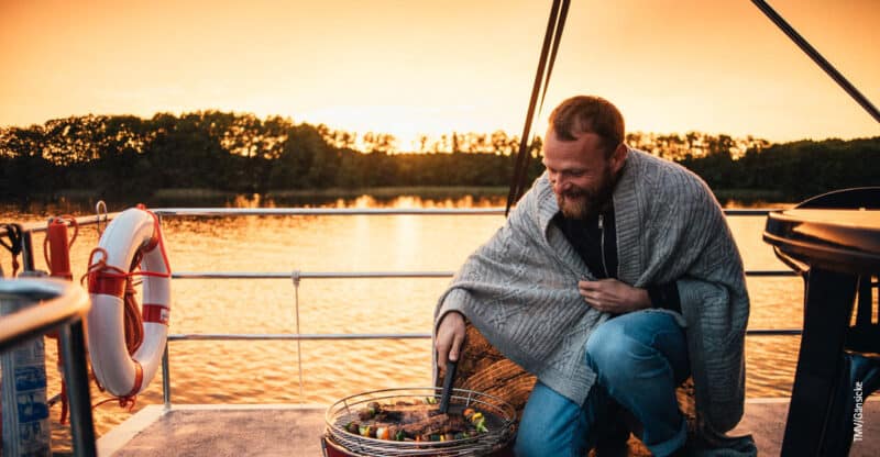 Mit Riverlodge-Village wird an der Müritz ein schwimmendes Dorf errichtet