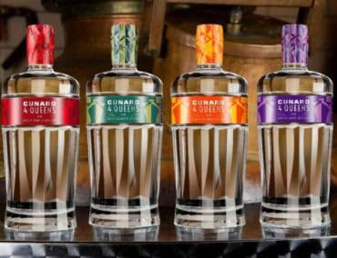 Cunard bringt neue 4 Queens Gin-Kollektion auf den Markt