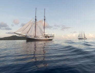 Mit kleinen Segel-Kreuzfahrtschiffen durch die Inselwelt der Seychellen