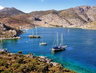 Gulet Kreuzfahrt entlang der Südwestküste der Türkei