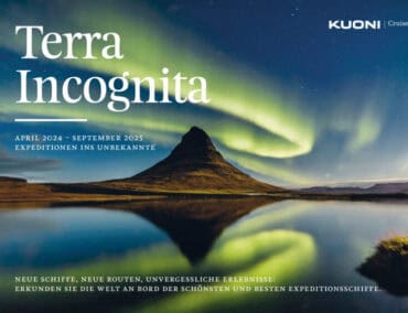 Kuoni Cruises stellt Expeditionsreisen auf hoher See in neuem Katalog vor