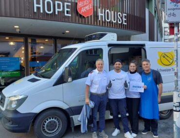 Costa unterstützt Schweizer Tafel auch in diesem Jahr mit Lebensmittel Spenden