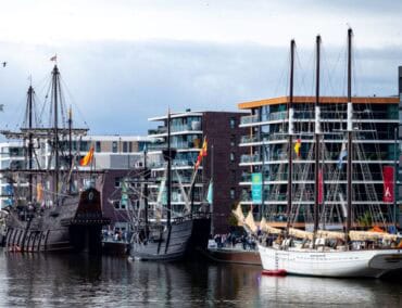 Maritime Tage in Bremerhaven mit Pascual Flores, Galéon Andalucia und der Nao Victoria