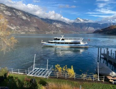 Schiffstaufe und Flottenparade auf dem Walensee am 10. März 2024