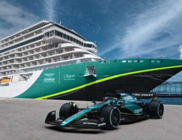 Partnerschaft von Regent Seven Seas Cruises und Aston Martin Aramco Formula One Team