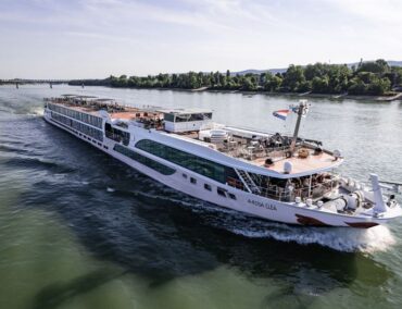 2025 fahren A-Rosa Schiffe 40 Routen auf Donau, Rhein/Main/Mosel, Rhône/Saône, Seine und Douro