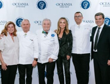 Giada De Laurentiis ist neue kulinarische Oceania Botschafterin neben Meisterkoch Jacques Pépin