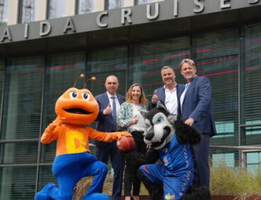 AIDA Cruises gratuliert den Rostock Seawolves und bleibt Sponsor