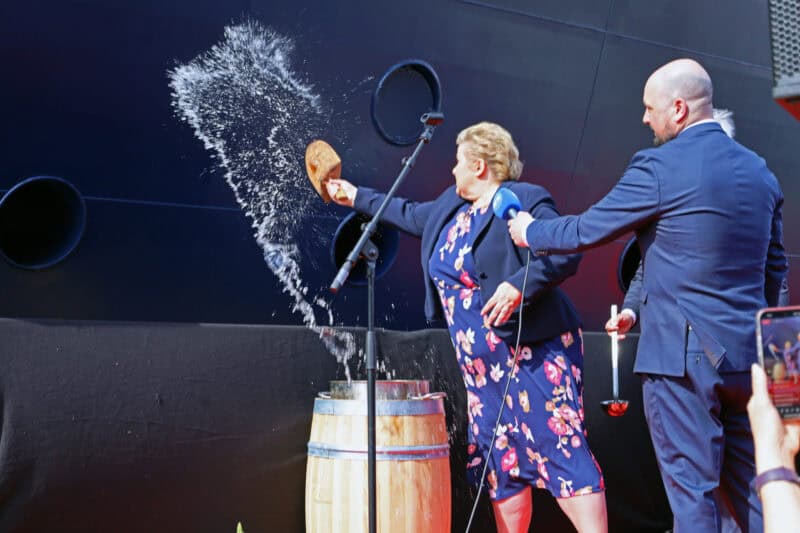 Taufe der Havila Pollux: Ein Meilenstein für die norwegische Schifffahrt