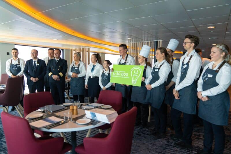 Havila Voyages gewinnt die Auszeichnung Food Saver of the Year 2024