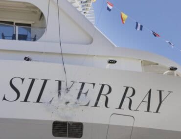 Gänsehaut-Moment bei Silversea: Taufe der Silver Ray in Lissabon