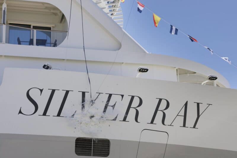 Gänsehaut-Moment bei Silversea: Taufe der Silver Ray in Lissabon