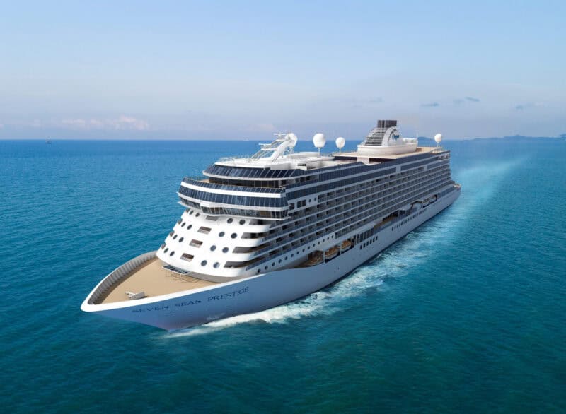 Regent Seven Seas Cruises baut Luxusflotte mit drittem Prestige-Class-Schiff weiter aus