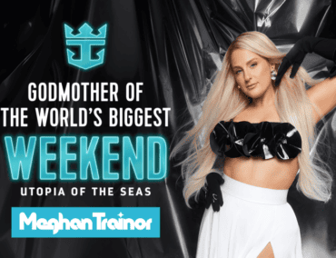 Feierlichkeiten auf hoher See: Meghan Trainor tauft die Utopia of the Seas
