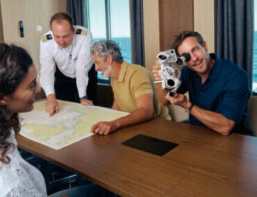 Experten vermitteln auf Mein Schiff Reisen Wissen rund um die Seefahrt und die Weltmeere