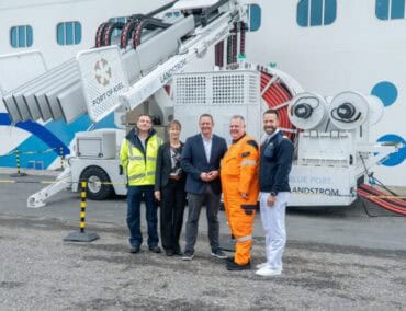 Port of Kiel erreicht als erster deutscher Hafen wichtigen Meilenstein für nachhaltigen Seetourismus